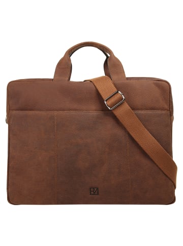 Bodenschatz Aktentasche echt Leder in cognac
