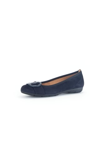 Gabor Fashion sportliche Ballerinas in blau