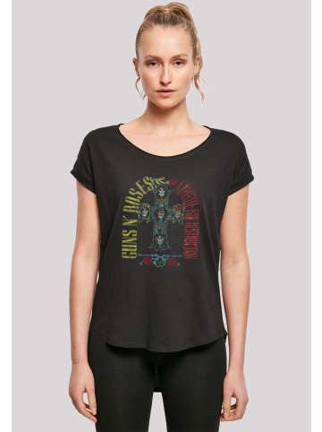 F4NT4STIC T-Shirt Guns N' Roses Skull Rock Band Merch in schwarz