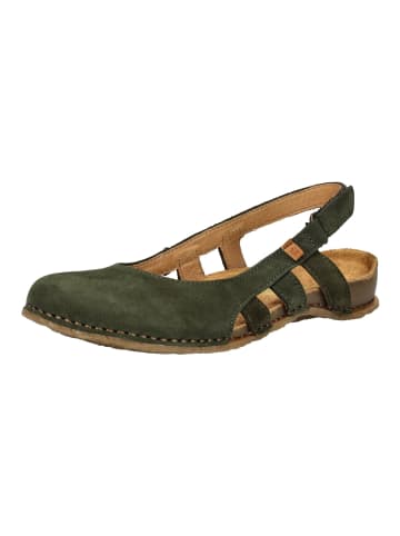 El Naturalista Sandalen in Dunkelgrün