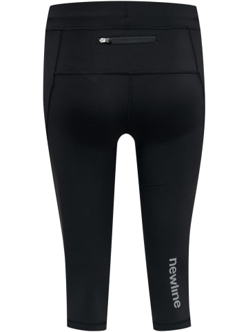 Newline Verstellbare Taille Leggings Reflektierend Logo Women Core Damen in BLACK