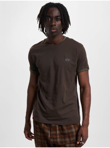 Alpha Industries Alpha Industries Alpha Industries Roll Up Sleeve T-Shirt in camo