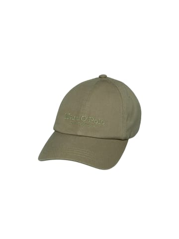 Marc O'Polo Logo-Cap in Pure Sage