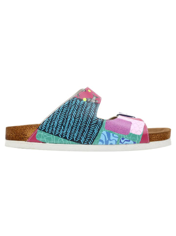 Dogo Stella Sandalen - Patch Fish 40 in Mehrfarbig
