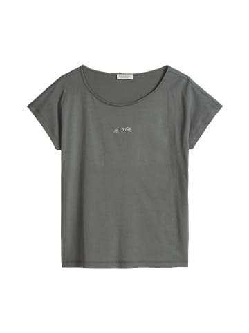 Marc O'Polo Print-T-Shirt loose in Oxide Grey