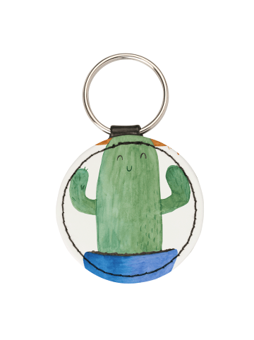 Mr. & Mrs. Panda Anhänger Kaktus Hut ohne Spruch in Weiß