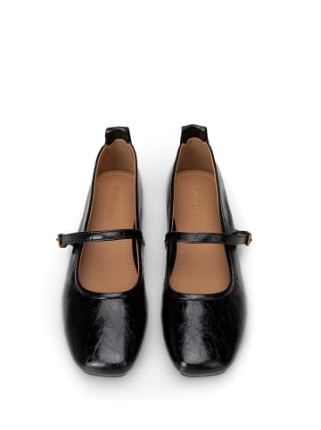Wittchen Lederballerinas Im Mary-Jane-Stil in Black