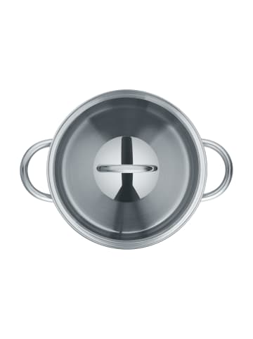 Berndes Mini Kochtopf mit Glasdeckel aus Edelstahl - b.mini in poliert