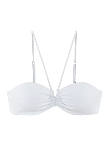 Copenhagen Studios Bandeau-Bikini-Top in weiß
