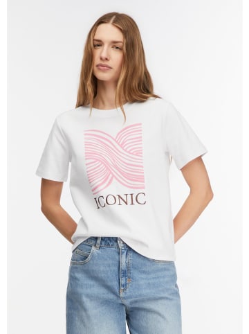 comma T-Shirt in 01D6_weiß