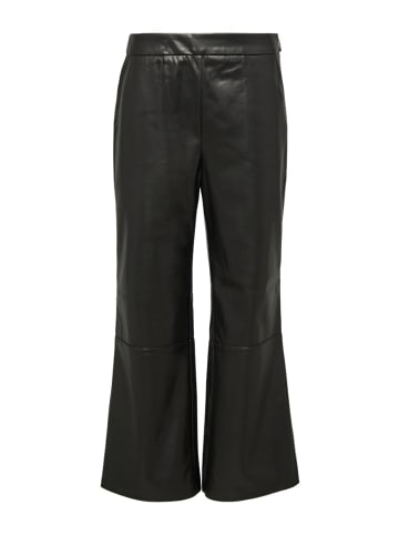 comma Kunstlederhose für Damen in olive