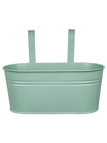 Butlers Hängetopf ZINC in Grün