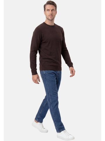 S. Oliver Pullover Basic in Dunkelbraun