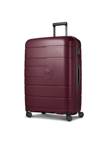 Redolz Essentials 11 4 Rollen Trolley 76 cm mit Dehnfalte burgundy