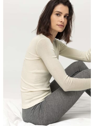 Hessnatur Langarm-Shirt in natur