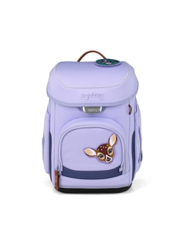 Ergobag Grundschulranzen-Set, CUBO "WaldBärsucher" 5-tlg. in Lila