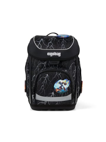 Ergobag Grundschulranzen-Set, CUBO "Super ReflektBär" 5-tlg. in Schwarz