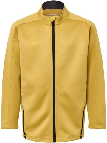 Hummel Hummel Zip Jacke Hmlcima Multisport Kinder Atmungsaktiv Schnelltrocknend in ANTIQUE GOLD