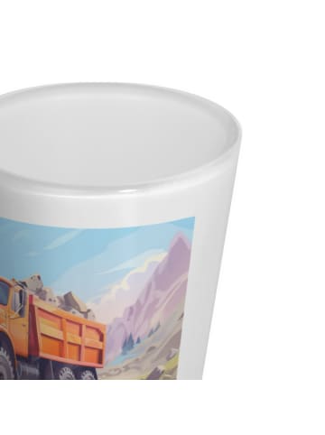 Mr. & Mrs. Panda Schnapsglas Turteltauben Liebe ohne Spruch in Transparent
