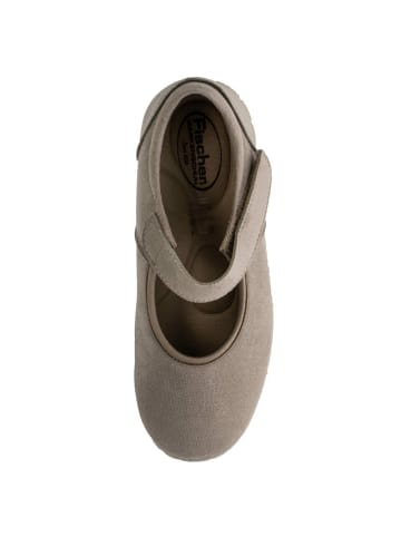 Fischer Markenschuh Slipper für Damen in beige