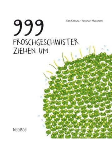 Nordsüd Buch - 999 Froschgeschwister ziehen um - Bilderbuch ab 4 Jahren zur Erfassung d