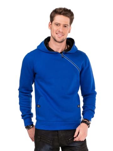 Cipo & Baxx Hoodie in Saxeblue