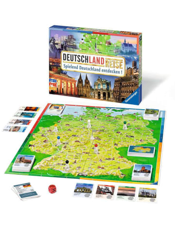 Ravensburger Laufspiel Deutschlandreise - Gesellschaftsspiel & Brettspiel ab 8 Jahre 8-99 Jahre in bunt