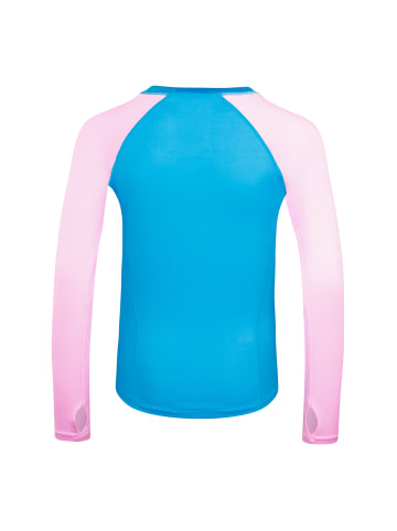 Trollkids Badeshirt Kvalvika in dynamic blue