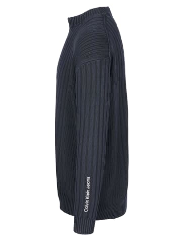 Calvin Klein Rundhalspullover für Damen in grau