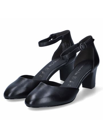 Tamaris Riemchenpumps in schwarz