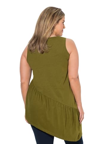 Ulla Popken Longshirt in oliv