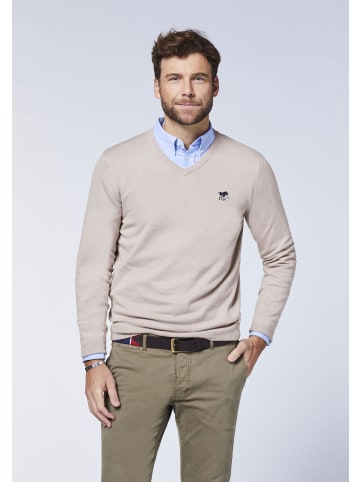 Polo Sylt Pullover in Grau