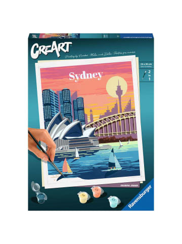 Ravensburger Malprodukte Farbenfrohes Sydney CreArt Adults Trend 12-99 Jahre in bunt