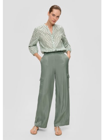 s.Oliver BLACK LABEL Hose lang in Grün