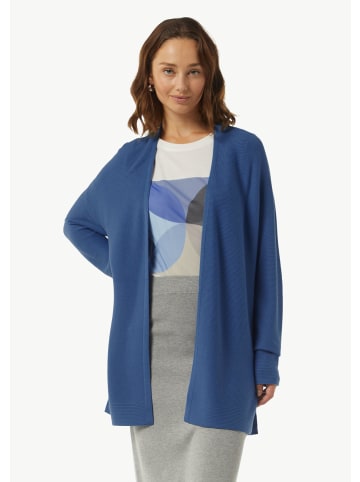 comma Strickjacke langarm in Blau