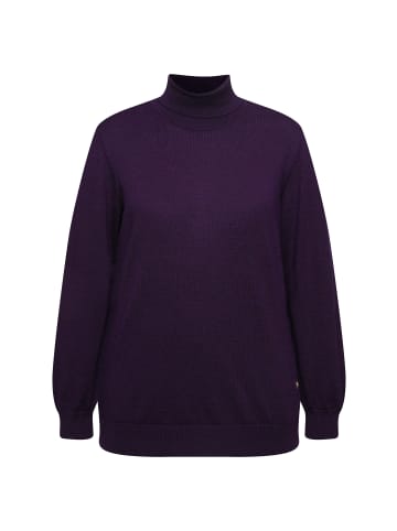 Ulla Popken Pullover in brombeere