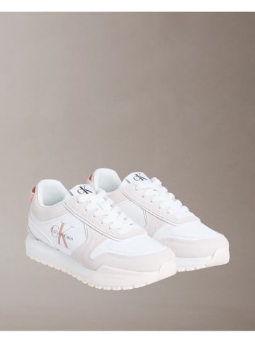 Calvin Klein Sneakers YW0YW02052 in White/Ancient White