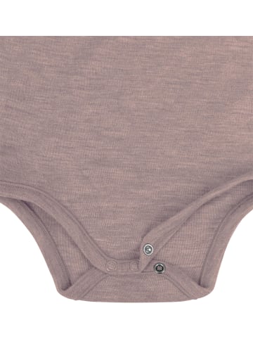 Normani Outdoor Sports Baby Merino Langarmbody Tuai in Rosa