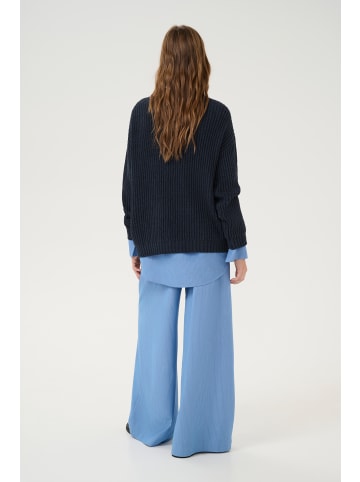 My Essential Wardrobe Strickpullover TiaMW Box fit in Dark Sapphire Blue