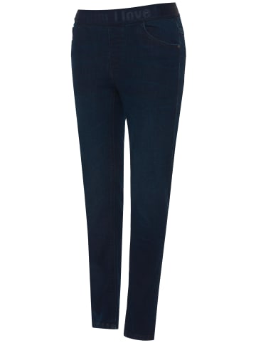 Gina Laura Jeggings in dark blue denim