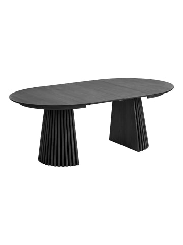 ebuy24 Essgruppe Tokyo (5-teilig) Schwarz, Schwarz 120 x 120 cm