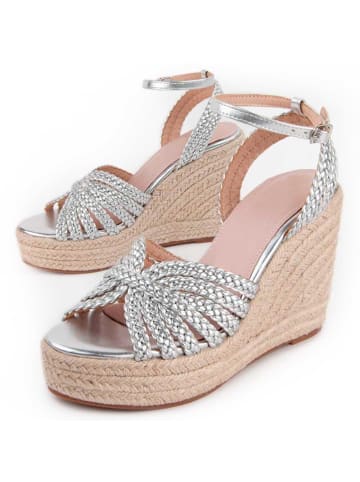 Montevita Sandalen Keilsandalen Salia3 in Silber