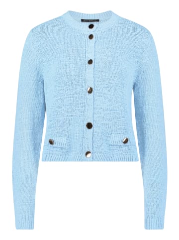Betty Barclay Strick-Cardigan mit aufgesetzten Taschen in Powder Blue