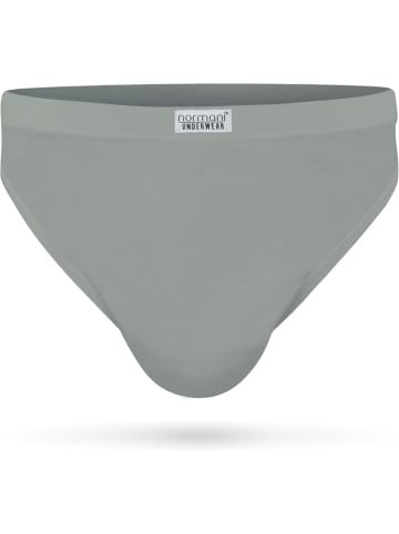 normani 6 Slips aus Baumwolle mit Stretchbund für Herren in 3 x Weiß 3 x Grau