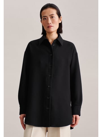 Seidensticker Longbluse Oversized in Schwarz