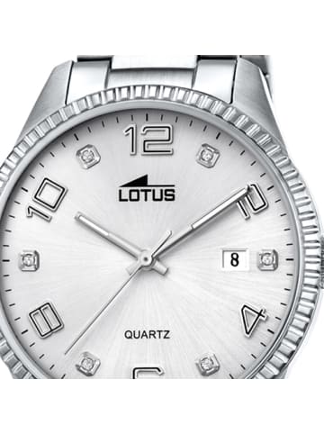 Lotus Analog-Armbanduhr Lotus Classic silber groß (ca. 42mm)