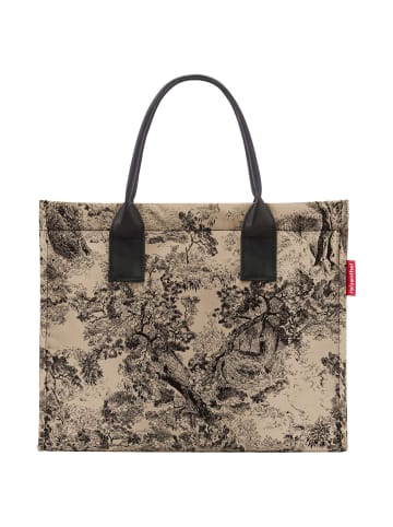 Reisenthel Daily Shopper - Shopper 42 cm (smiley grey) in jacquard brown