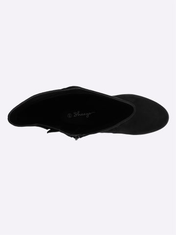 sheego Stiefel in schwarz