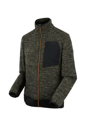 Regatta Strickfleecejacke Baslinn in Oliv
