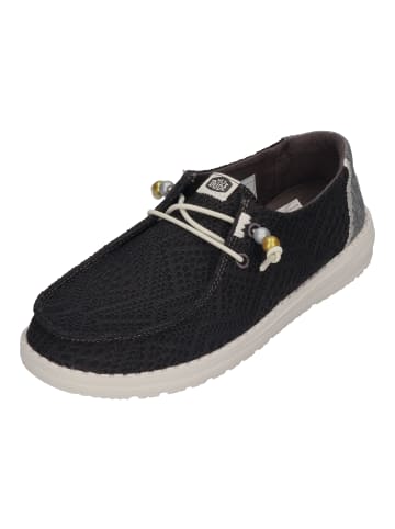 Hey Dude Sneaker Low WENDY CANVAS in schwarz